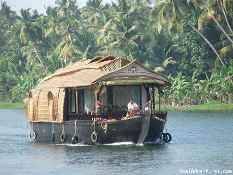 Houseboat at Backwaters