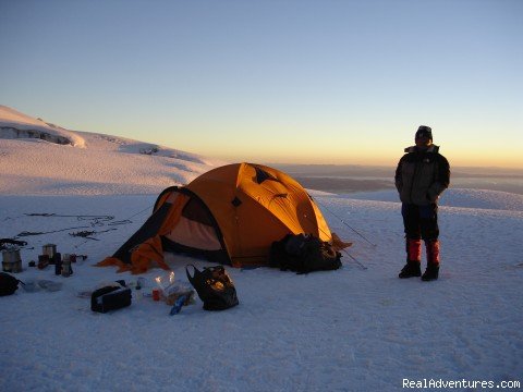 High camp of Ancohuma, Sorata,Bolivia