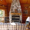 Lake front Log Chalet in Michigan's beautiful UP Living Room