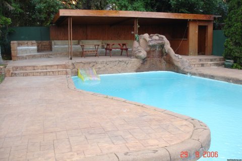 Swimming pool and Braai area