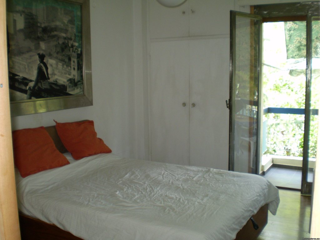 Bedroom 1 | 2 Bedroom Funky Furnished Beach Flat For Rent | Image #4/5 | 