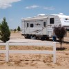 Wild West Getaways At Rusty's RV Ranch Site #37 large sites with patio / fire pit