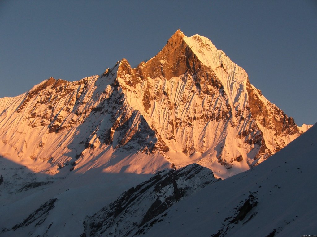 View from Machhapuchre Base Camp | For Tours, Trekking, Hotel Booking and more...... | Image #4/9 | 