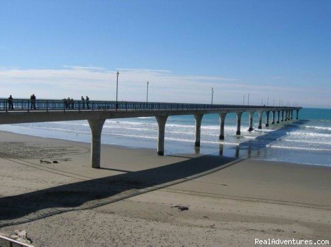 Pier New Brighton | Point Break Backpackers accommodation by the beach | Image #3/9 | 
