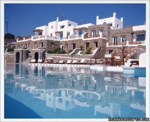 Mykonos Star deluxe apartments on the beach