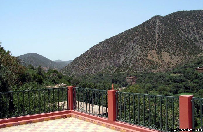 View on roofterrace | Spectacular villa Ourika valley Marrakech | Image #2/3 | 