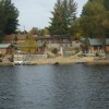 Cabin's on the Lake in Michigan Resort from the lake 
