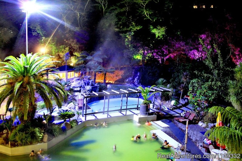 Pools - night shot | Taupo DeBretts Spa Resort | Image #7/21 | 