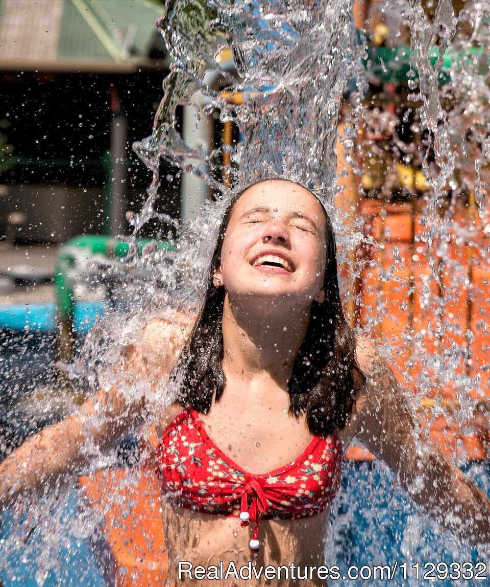 Having fun in water playground | Taupo DeBretts Spa Resort | Image #10/21 | 