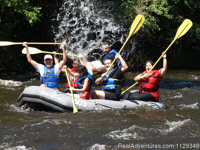 Bail Bucket Splash on the Lehigh | Lehigh River Whitewater Rafting in the Poconos PA | Image #9/26 | 