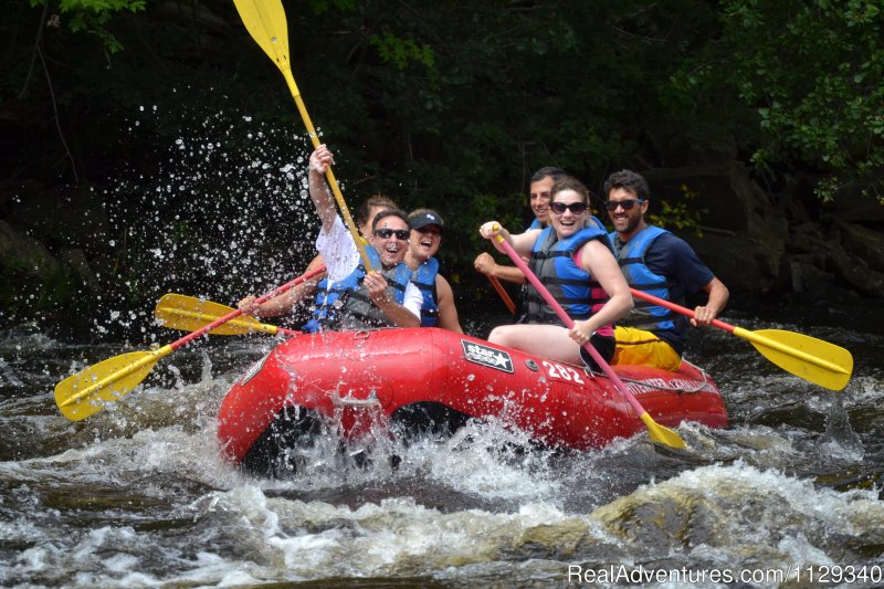 Souvenir Photo Whitewater Rafting on the Lehigh River | Lehigh River Whitewater Rafting in the Poconos PA | Image #16/26 | 