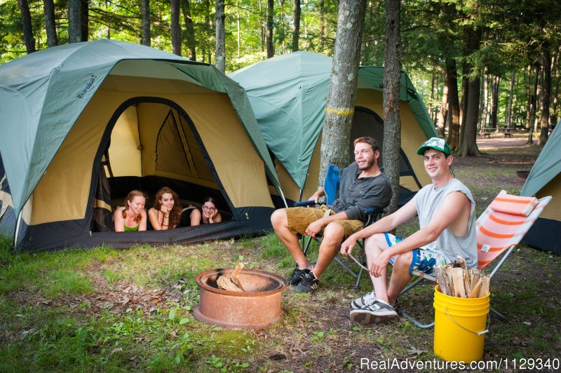 Tent Camping and Tent Rentals | Lehigh River Whitewater Rafting in the Poconos PA | Image #24/26 | 