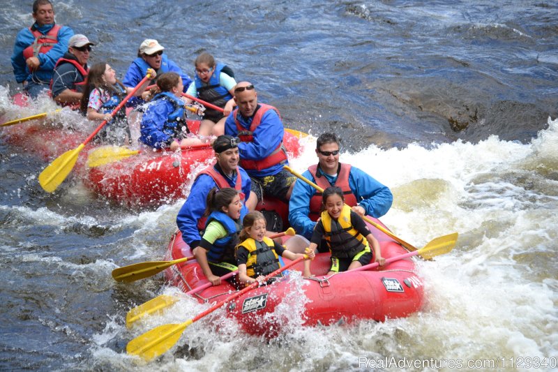 Girl Scout and Family Style Rafting on the Lehigh River | Lehigh River Whitewater Rafting in the Poconos PA | Image #14/26 | 