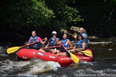 Calm Water Lehigh Class I and Class II Family Style Rafting