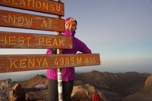 Mt Kenya Climbing sirimon route masai mara  Safari