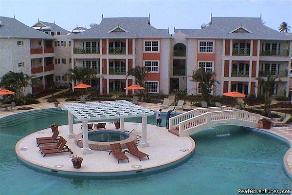 Ariel View Main Pool | Bay Gardens Beach Resort & Spa - Family Fun | Image #13/15 | 