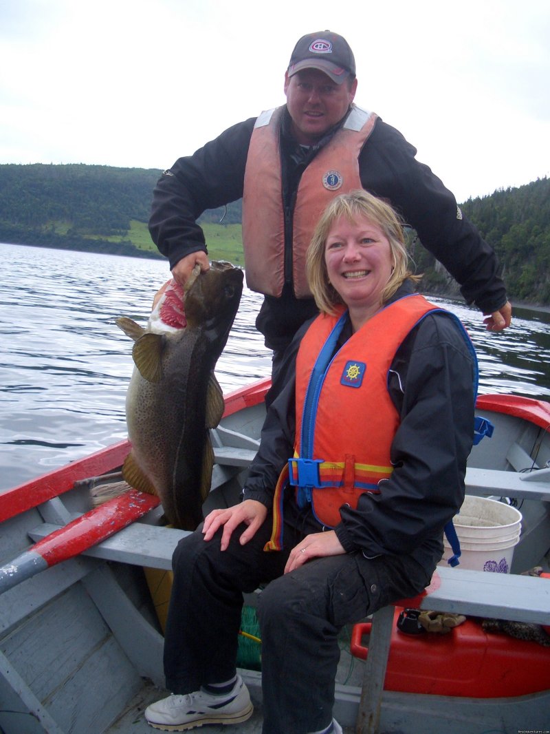 35lb cod caught at Coxes Cove | My Newfoundland Adventures | Image #9/22 | 