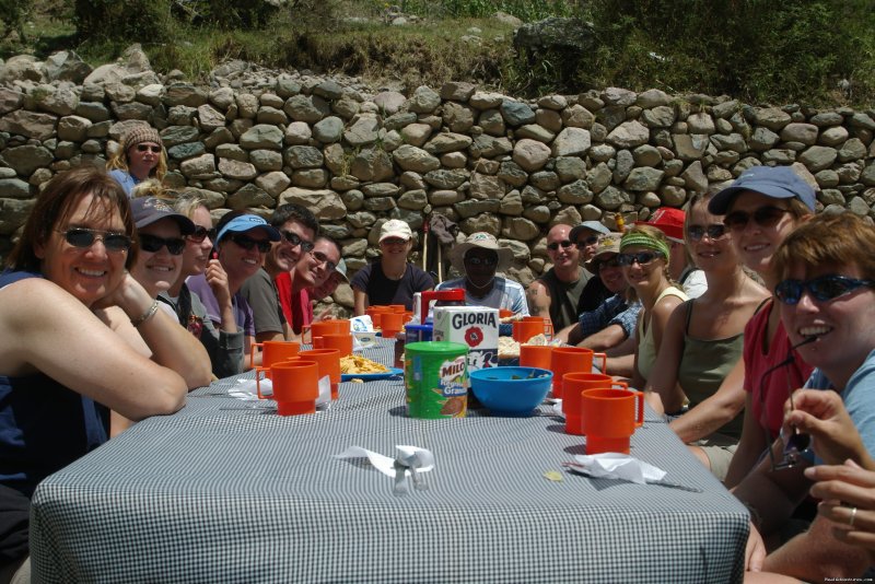 Meal time on the Inca Trail | Incas & Amazon - Peru Small Group Adventure | Image #5/15 | 
