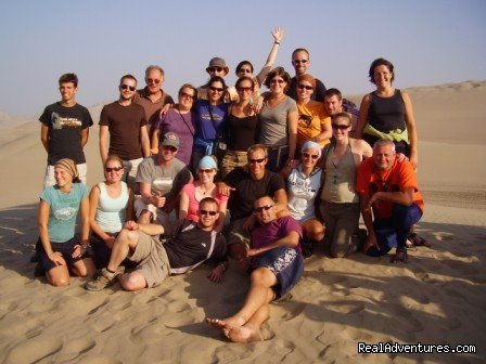 Oasis travellers in the Ica Desert | Incas & Amazon - Peru Small Group Adventure | Image #9/15 | 
