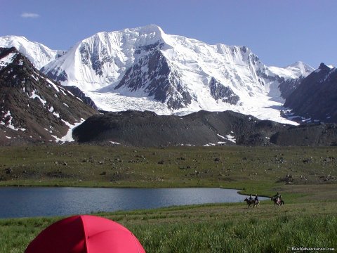 Karamber Lake in Hindu-Kush