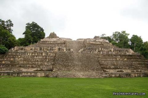 Caracol Maya Temple