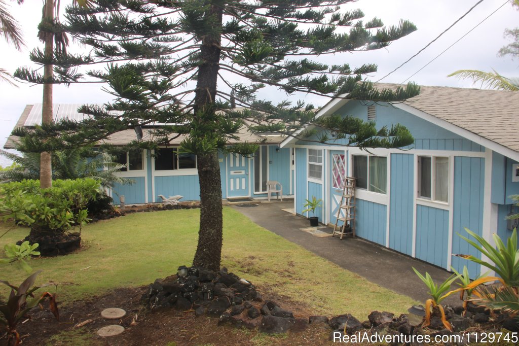 Oceanfront Alohahouse Exterior View | Big Island Hawaii Vacation Homes at a Great Price | Image #3/26 | 