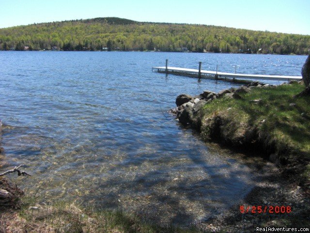Water Front | Rangeley Lake, Private Waterfront Cottage | Rangeley Maine, Maine  | Vacation Rentals | Image #1/9 | 