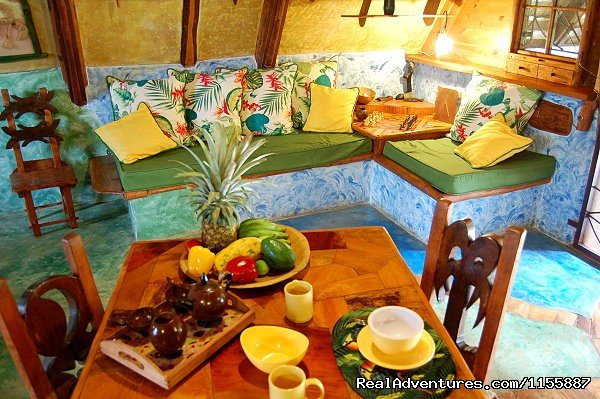 Chalet 1: dining-sitting area | Chalet Tropical Village | Image #5/26 | 