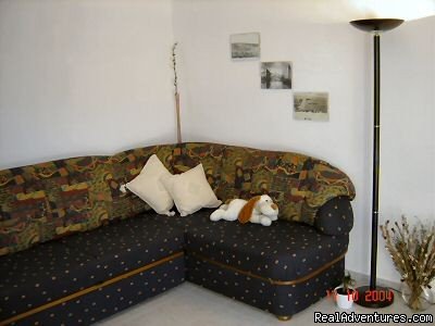 Soffa In Living Room | Quiet location-Near Beach-Pool-Near town Center | Image #5/14 | 