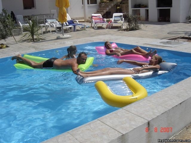 Family In Pool | Holiday in quiet location-pool-near beach and town | Image #4/12 | 