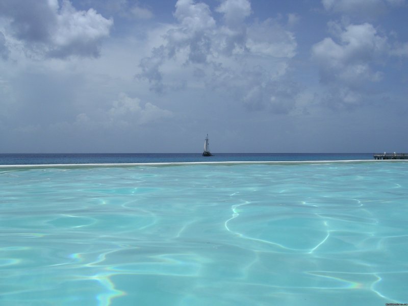 Edgless pool | Brand New--Oceanfront--Five Star Condo | Image #9/14 | 
