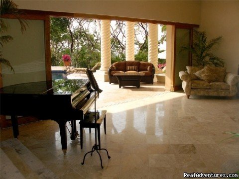 Baby Grand Piano @ Tesoro | Two Stunning Villa's in Puerto Vallarta | Image #11/13 | 