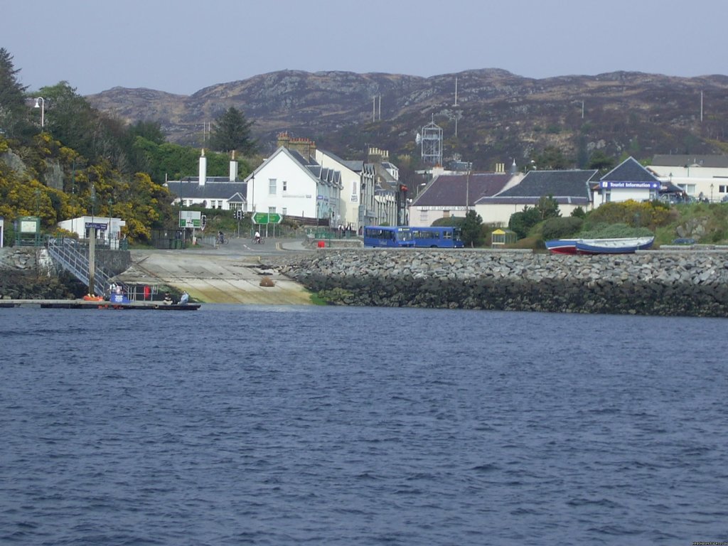 View from Loch to Old Bank House | Highland Bed And Breakfast In Beautiful Surroundin | Image #3/5 | 