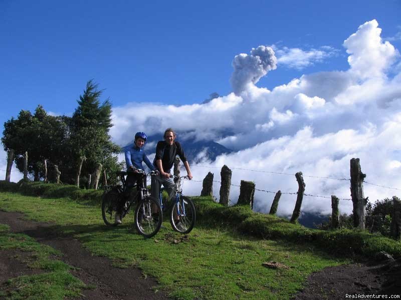 Above the clouds: Volcano Tungurahua | The Andean Bicycle Travel Company | Image #5/5 | 