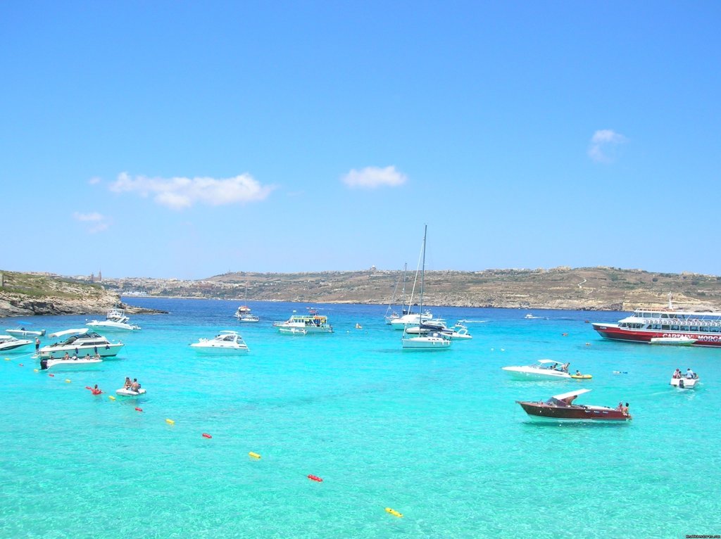The Blue lagoon in Comino | Home stay accommodation ideal for students | Image #3/4 | 