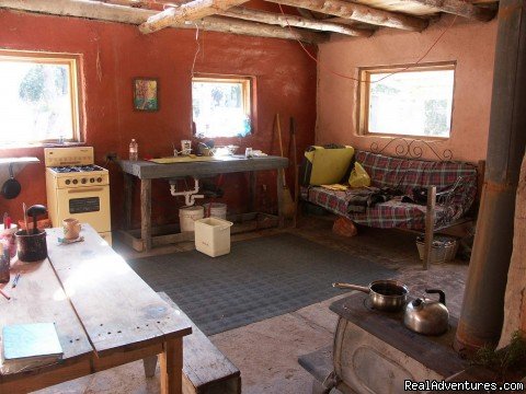 Bunkhouse kitchen | Remote Conservation Ranch By Copper Canyon Region  | Image #4/16 | 