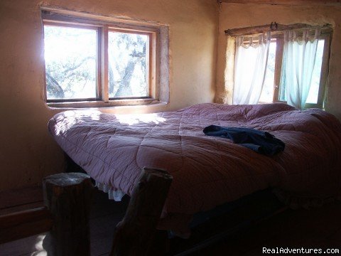 Bed in Guesthouse   | Remote Conservation Ranch By Copper Canyon Region  | Image #10/16 | 