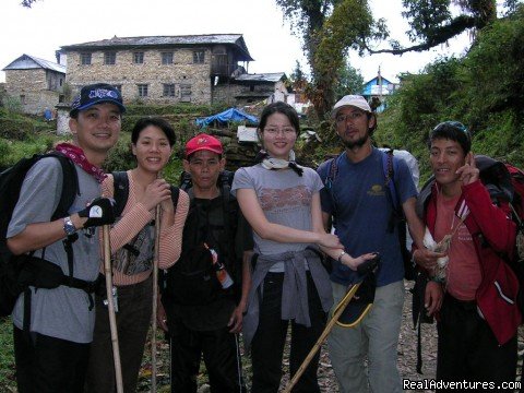 The Group from Asia exploring Poonhill Treks | Nepal Trekking company offer Trekking,Tour, | Image #3/11 | 