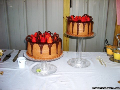 Delicious grooms cake