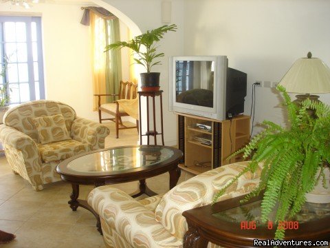 Livingroom | Picturesque Beach Front Barbados 2 - Bdrm Condo | Bridgetown, Barbados | Vacation Rentals | Image #1/5 | 