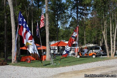 Gearing up for the Game | University Station RV Resort | Auburn, Alabama, Alabama  | Campgrounds & RV Parks | Image #1/6 | 