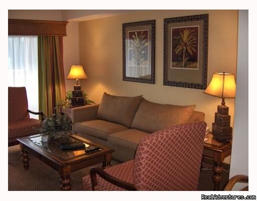 Living Room | Floridays Resort - BRAND NEW only 2 mi to Disney  | Image #7/10 | 