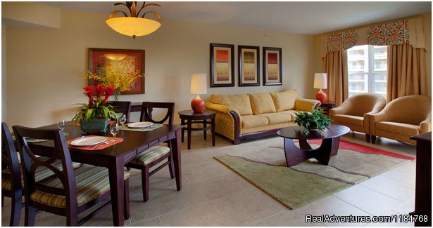 Suite Living / Dining Area | Disney World and Universal Studios Promotion | Image #3/13 | 