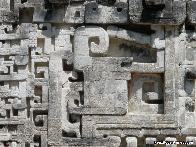 Temple Detail - Chiccana Mayan Ruins | Romantic Tropical Getaway,Casa Estrella de Bacalar | Image #11/18 | 