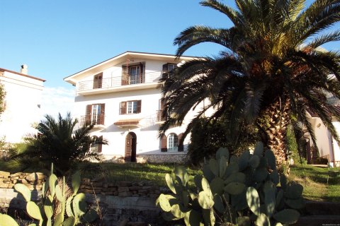 The Villa from outside.