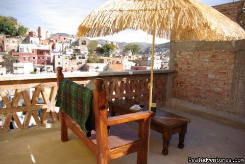 Upper Terrace | Casita in Historical Colonial City in Mexico | Image #2/4 | 