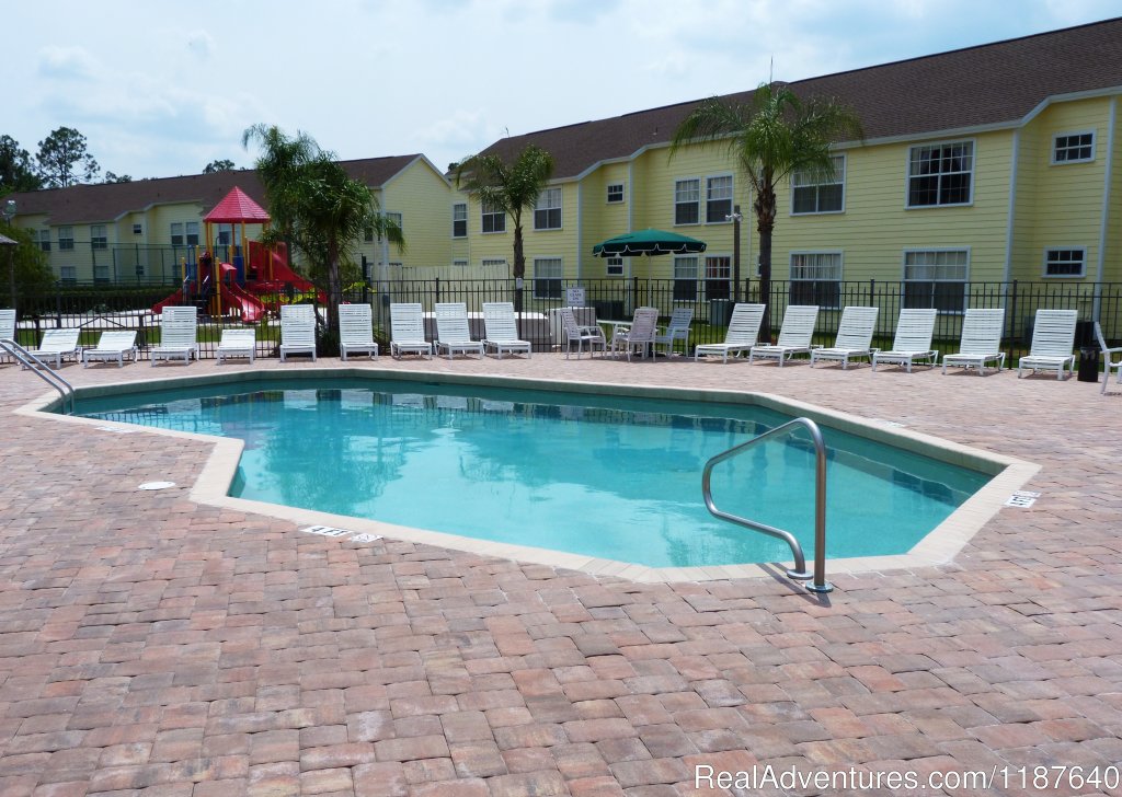 You will enjoy a wonderful HEATED pool in the Florida sun | 'WELCOME TO POTTER'S CASTLE' Disney World | Image #16/22 | 