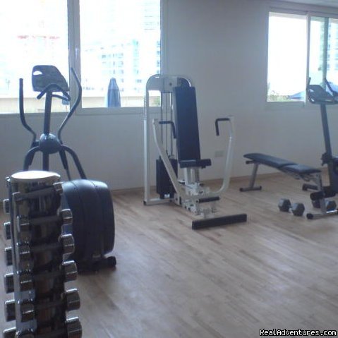 State of the art gym | Corner 1-bed apartment sea/Marina view in Dubai | Image #14/14 | 