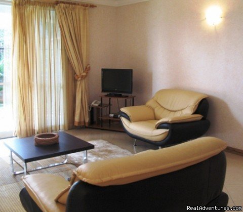 Cosy living room-kampala serviced apartments | Kampala furnished apartments & Uganda car hire 4x4 | Image #3/13 | 