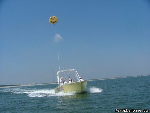 Going UP!!! | Parasailing In Historic Cape May, N.J. with E.C.P | Image #3/14 | 